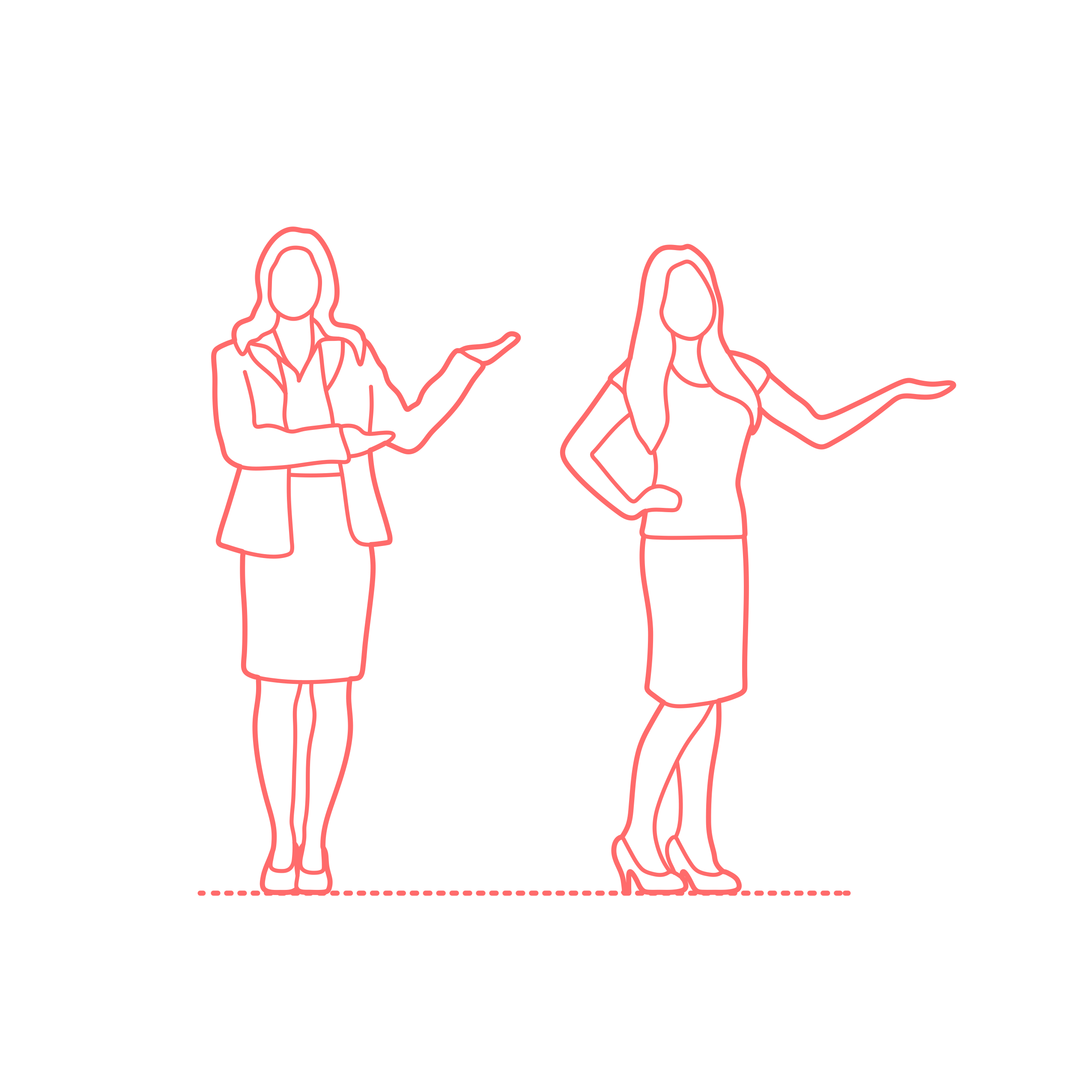 Humans Poses Presenting Women Business Stencil Svg Vector Free Vectors
